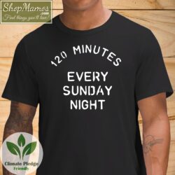 120 Minutes Every Sunday Night Shirt Men Short Sleeve