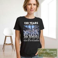 120 Years 1901 2021 The Yankees Thank You For The Memories T-shirt 2 120 years 1901 2021 the yankees thank you for the memories t shirt front 1726215491 black SKU 125842 jpg