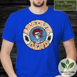 1970s Grateful Dead Bertha T Shirt Men Short Sleeve