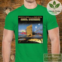 1974 Grateful Dead From The Mars Hotel Shirt Men Short Sleeve