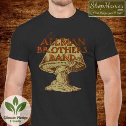 1980s Allman Brothers Band Concert Shirt Vintage Men Short Sleeve