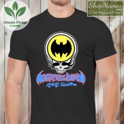 1989 Grateful Dead Batman Tour T Shirt Men Short Sleeve