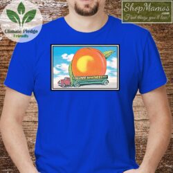 1995 Allman Brothers Band Peach Truck T Shirt Men Short Sleeve