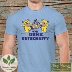 1996 Grateful Dead Duke University T Shirt Men Short Sleeve