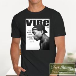 2 pac tupac shakur magazine shirt front 1727319534 black SKU 125900 jpg