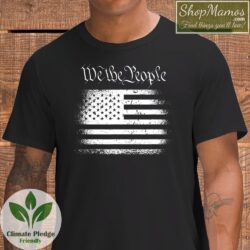 4th Of July We The People T Shirt Men Short Sleeve