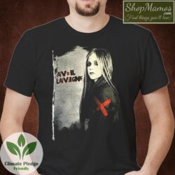 Avril Lavigne Vintage T-shirt Men Short Sleeve