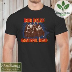 Bob Dylan Grateful Dead T Shirt Alone Together Men Short Sleeve