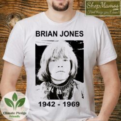 Brian Jones Rolling Stones Shirt Men Short Sleeve