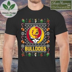 Christmas Ferris State Bulldogs Grateful Dead Shirt Men Short Sleeve