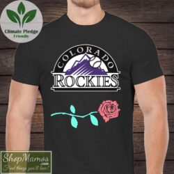 Colorado Rockies Grateful Dead Shirt Men Short Sleeve