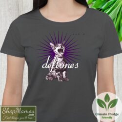 Deftones Bored Cat Shirt Women Short Sleeve