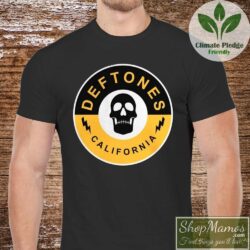 Deftones California Bolt Shirt Men Short Sleeve