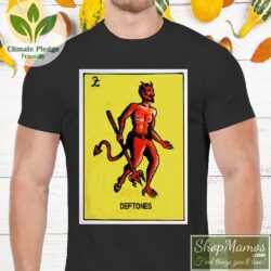 Deftones Devil Diablo Tarot Shirt Men Short Sleeve