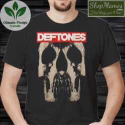 Deftones Minerva Skull Shirt Men Short Sleeve