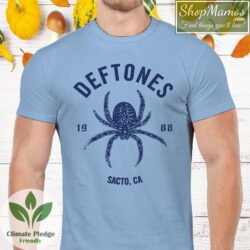 Deftones Spider Shirt Men Short Sleeve