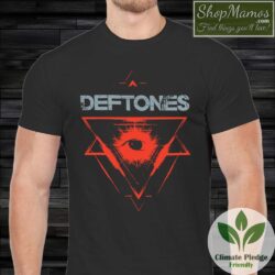 Deftones Triangles Eyes Shirt Men Short Sleeve