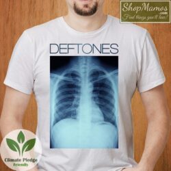 Deftones X-ray 2012 Tour Shirt Men Short Sleeve