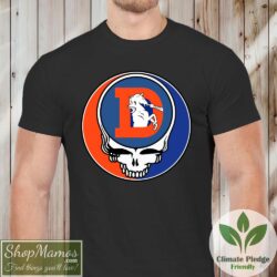 Denver Broncos Grateful Dead Shirt Steal Your Face Men Short Sleeve