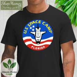 Florida Us Space Camp T Shirt Men Short Sleeve