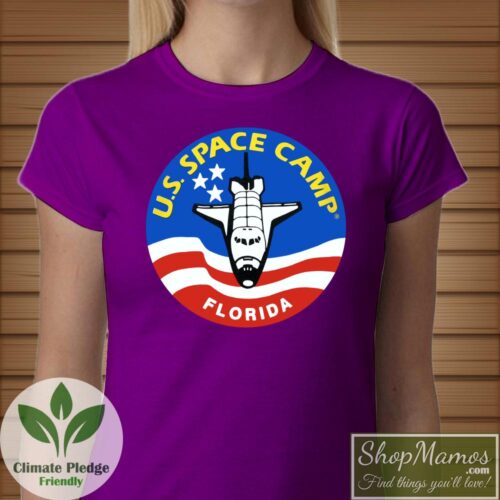 Florida Us Space Camp T Shirt Women Short Sleeve