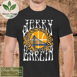 Golden State Warriors Jerry Garcia Shirt Grateful Dead Men Short Sleeve