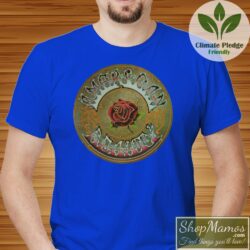 Grateful Dead American Beauty T Shirt Men Short Sleeve