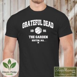 Grateful Dead Boston Garden 1991 Shirt Men Short Sleeve