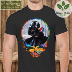 Grateful Dead Darth Vader Shirt Steal Your Face Vintage Men Short Sleeve