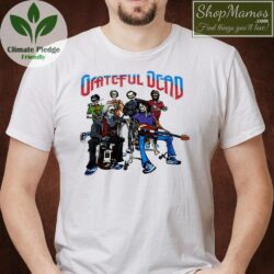 Grateful Dead Fall Tour 1987 T Shirt Men Short Sleeve