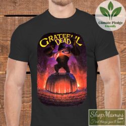 Grateful Dead King Kong Shirt Madison Square Garden Men Short Sleeve