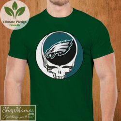 Grateful Dead Philadelphia Eagles Shirt Men Short Sleeve