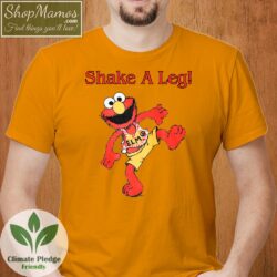 Grateful Dead Shake A Leg Shirt Elmo Men Short Sleeve