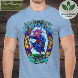 Grateful Dead Skeleton Jester Shirt Men Short Sleeve