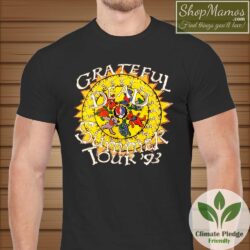 Grateful Dead Summer Tour 1993 T Shirt Men Short Sleeve