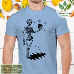 Grateful Dead Zodiac Signs Gemeni Shirt Men Short Sleeve