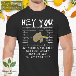 Hey You Pink Floyd T Shirt Men Short Sleeve