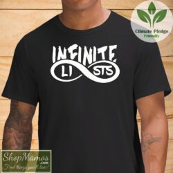 Infinite Lists T Shirt Men Short Sleeve