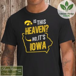 Iowa Hawkeyes Is This Heaven No It's Iowa T Shirt Men Short Sleeve