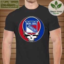 Nhl Ny Rangers Grateful Dead Shirt Steal Your Face Men Short Sleeve