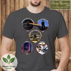 Pink Floyd Albums T Shirt Men Short Sleeve