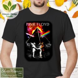 Pink Floyd Bright Side Of The Moon T Shirt Men Short Sleeve