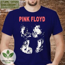 Pink Floyd Piper At The Gates Vintage T Shirt Men Short Sleeve