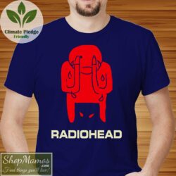 Radiohead Amnesiac T Shirt Crying Guy Men Short Sleeve