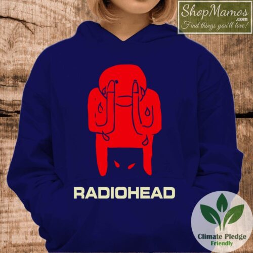 Radiohead Amnesia T Shirt Crying Guy Women Hoodie