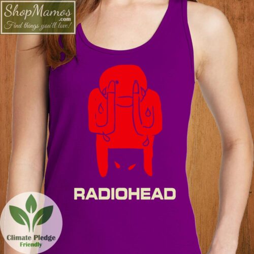 Radiohead Amnesia T Shirt Crying Guy Women Tank Top