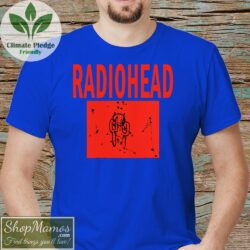 Radiohead Amnesiac T Shirt Crying Guy Shirt Men Short Sleeve