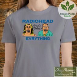 Radiohead Everything Shirt Women Short Sleeve