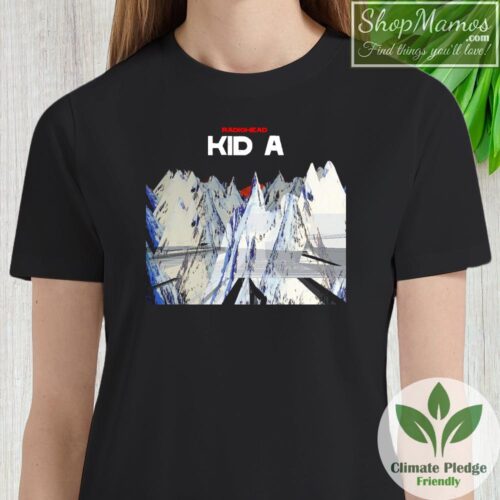 Radiohead Kid A Shirt Women Short Sleeve