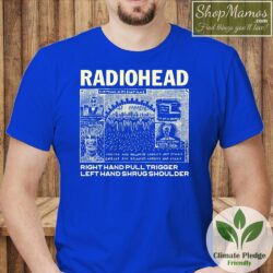 Radiohead Right Hand Pull Trigger Shirt Men Short Sleeve